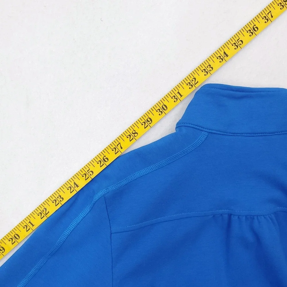 Nike Track‎ Jacket Womens Large Blue Fit Dry Reflective Running